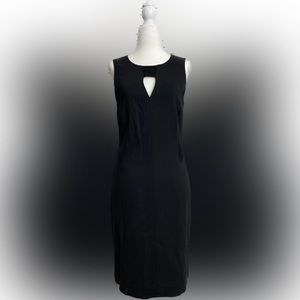 Size 4 Rag & Bone Sleeveless Little Black Dress w/ Side Paneling & Back Zipper